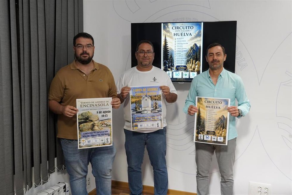 Presentación del Circuito Diputación de Huelva de Ajedrez.