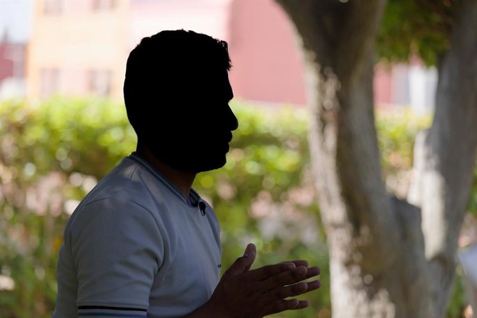 Estudiante gazatí que va a cursar estudios en la ULL
