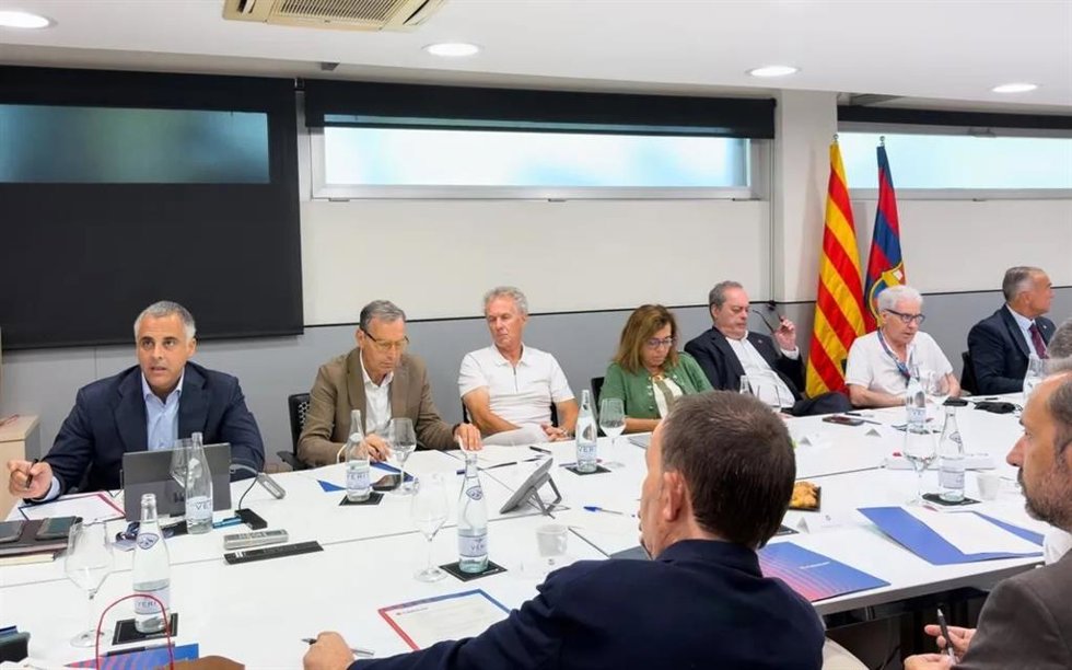 Reunión de la Junta Direectiva del FC Barcelona este miércoles 29 de agosto.
