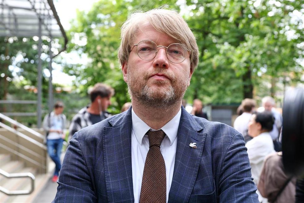 Archivo - Presidente del partido ruso Yabloko, Nikolai Ribakov.