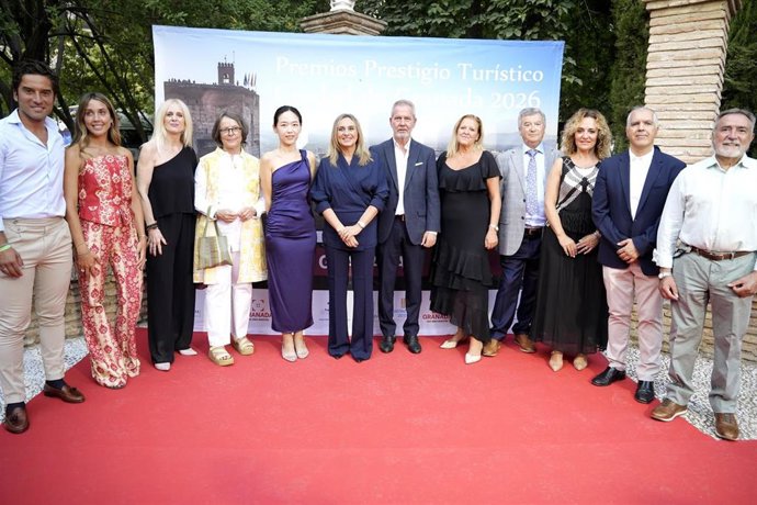 Entrega de los Premios Prestigio Turístico Ciudad de Granada 2026.