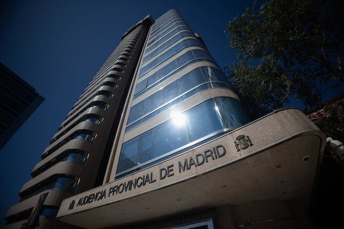 Archivo - Fachada de la sede de la Audiencia Provincial de Madrid, a 26 de septiembre de 2025, en Madrid (España).