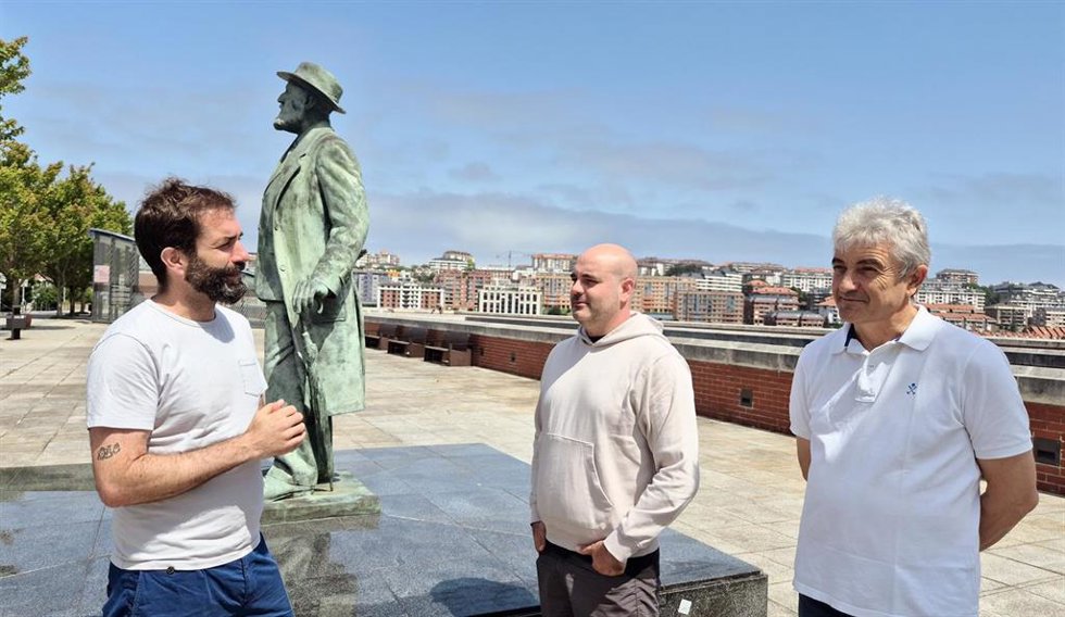 Archivo - De izquierda a derecha, Sergio Cicero, Sergio Arrieta y José Alberto Laso