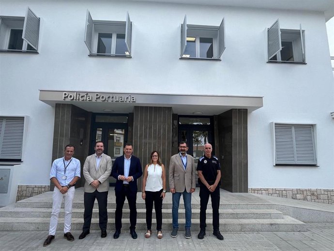 El Puerto de Huelva culmina la rehabilitación del antiguo edificio de Estihuelva para la Policía Portuaria.