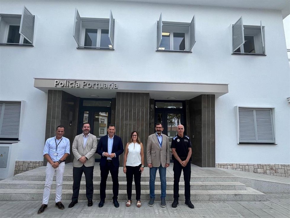 El Puerto de Huelva culmina la rehabilitación del antiguo edificio de Estihuelva para la Policía Portuaria.