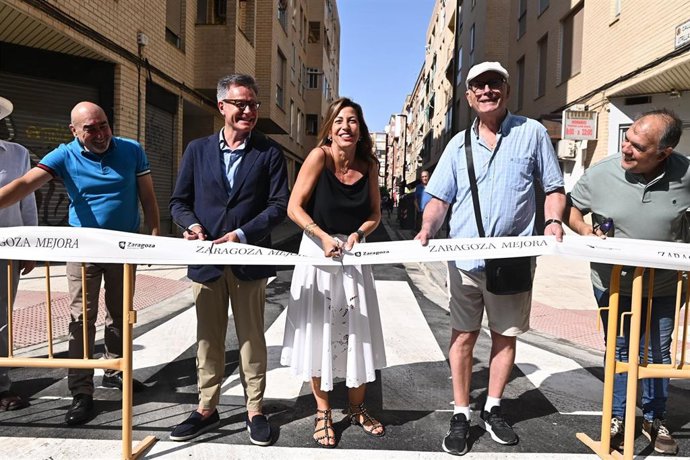 Inauguración de la calle Utrillas.