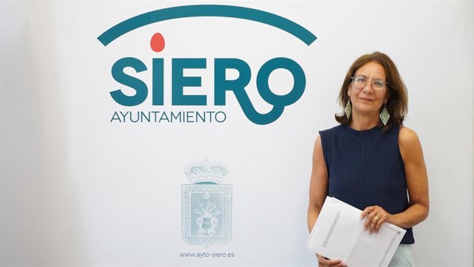 La concejala de Comercio y Hostelería, Movilidad y Transporte Público de Siero, Patricia Antuña.
