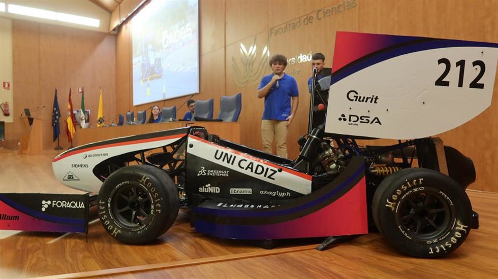 El nuevo monoplaza de Fórmula Gades para 2026.