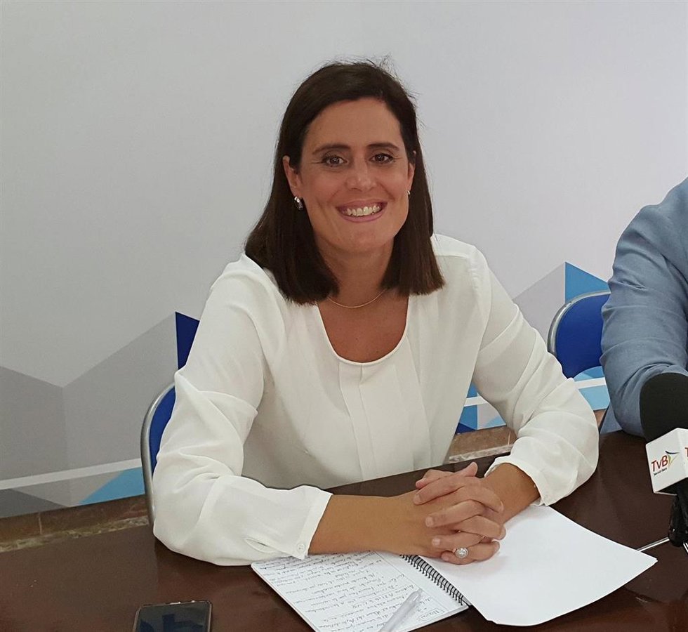 Archivo - La exalcaldesa de Baena Cristina Piernagorda, en una imagen de archivo.