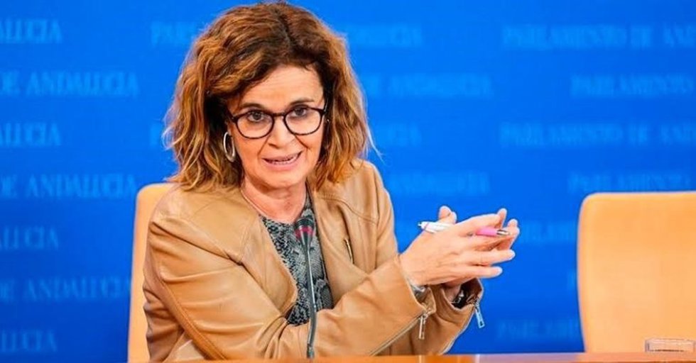 La parlamentaria de Por Andalucía Esperanza Gómez, en una foto de archivo.