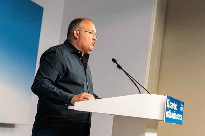 El secretario general del Partido Popular, Miguel Tellado.