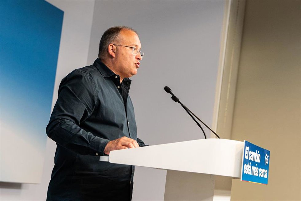 El secretario general del Partido Popular, Miguel Tellado.