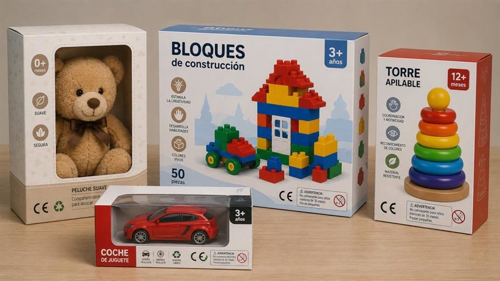 Imagen recurso de unos juguetes para niños
