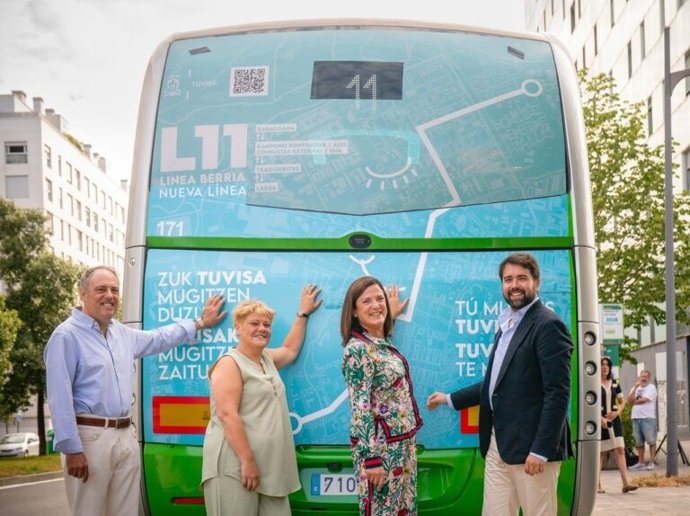 Tuvisaren 11 linearen aurkezpena