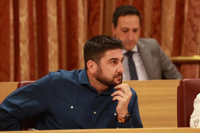 El portavoz adjunto del Grupo Municipal Podemos-Izquierda Unida, Ismael Sánchez. Archivo.