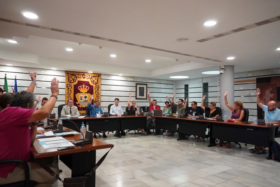 Pleno del Ayuntamiento de Punta Umbría.