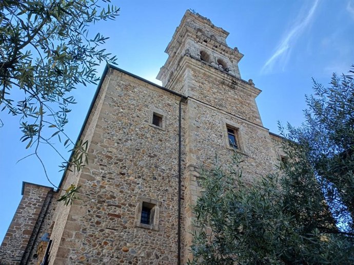 Basílica de Nuestra Señora de la Encina de Ponferrada (León), donde se han inaugurado el Museo de Arte Sacro y el mirador panorámico.