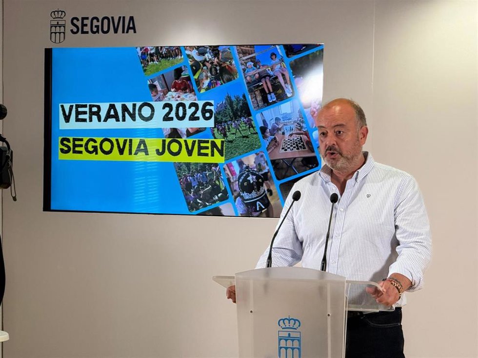 El concejal de Juventud, Sergio Calleja