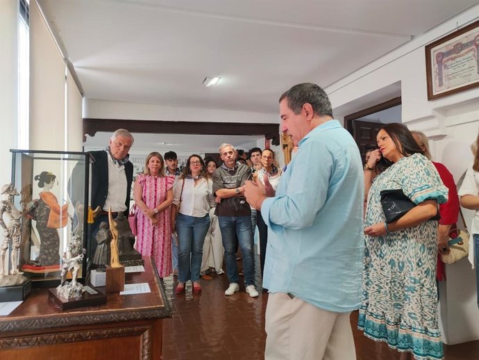 Inauguración de la exposición 'Mazantini. 85 años de tradición viva' en Ciudad Real.