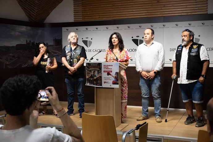 Presentación del evento en favor de la donación de médula ósea