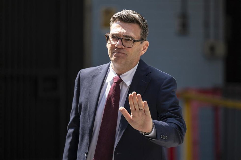 El primer ministro de Reino Unido, Andy Burnham.