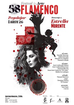 Cartel del Festival de Arte Flamenco de Pegalajar