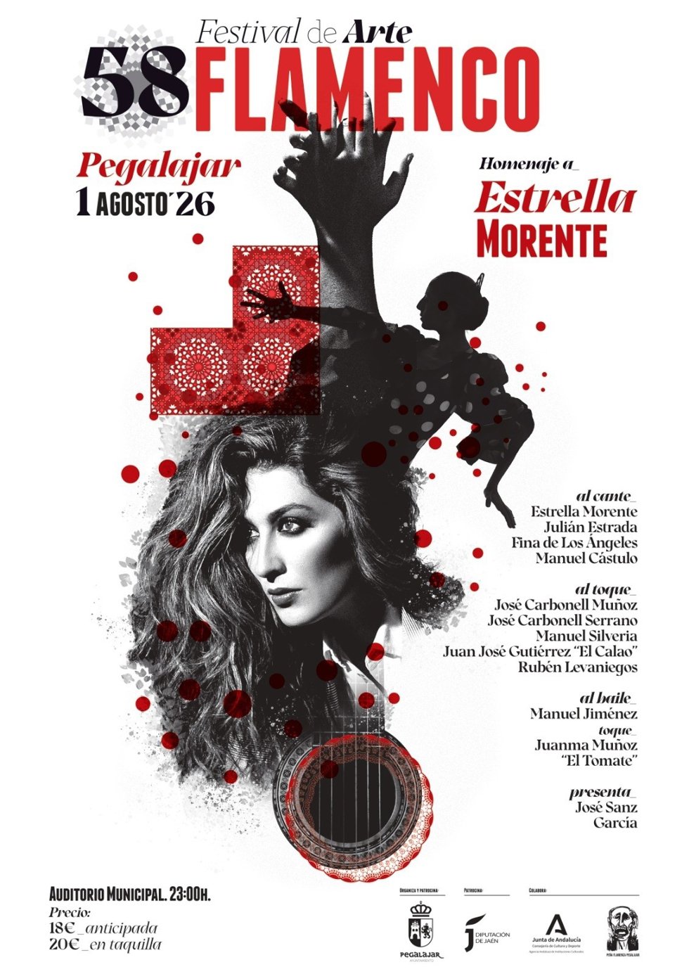 Cartel del Festival de Arte Flamenco de Pegalajar