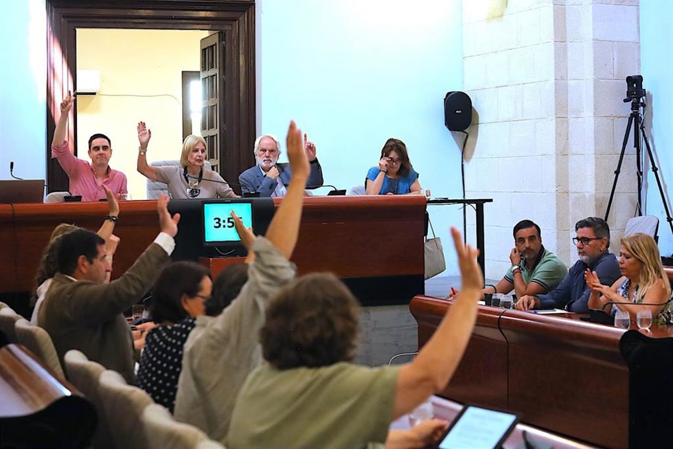 Pleno del Ayuntamiento de Jerez.