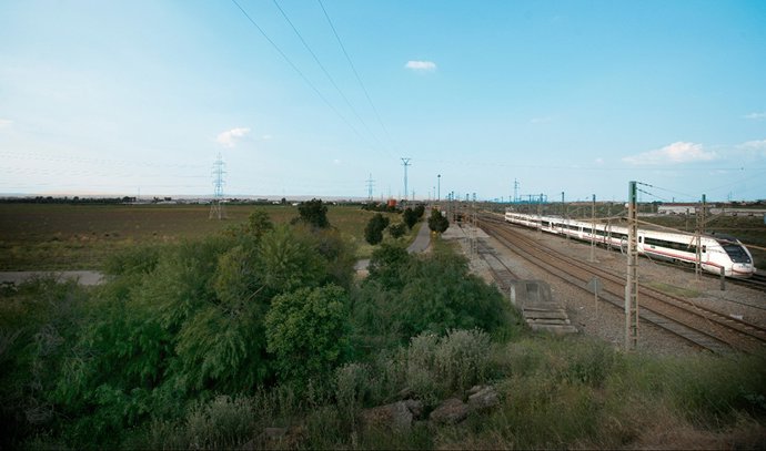 Imagen de los terrenos donde irá la futura área logísitica de Majarabique, en Sevilla.