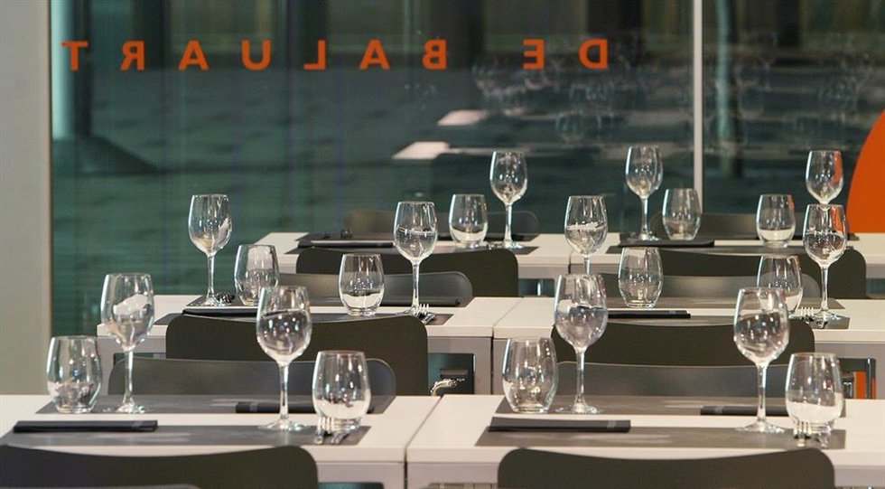 La cafetería La terraza de Baluarte.