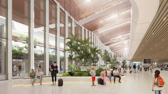 Presentación de obras de remodelación del Aeropuerto Tenerife Sur