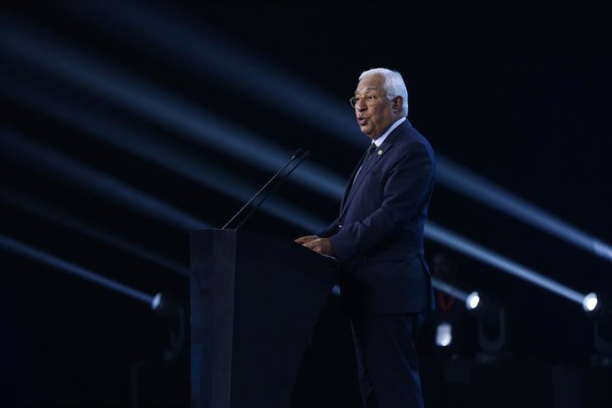 O presidente do Conselho Europeu, António Costa
