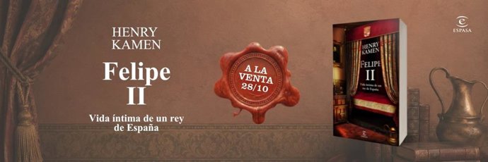 Archivo - Espasa publica Felipe II. Vida íntima de un rey de España, la nueva obra del historiador británico Henry Kamen.