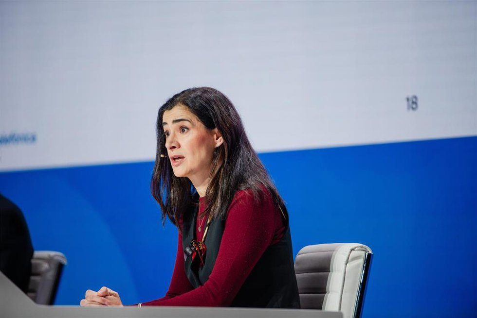 Archivo - La consejera dominical de Cellnex Laura Abasolo