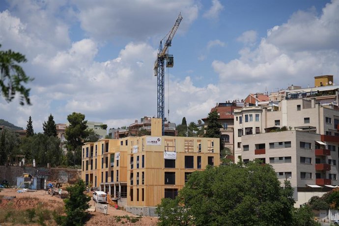 Archivo - Imatge de recurs d'un edifici en construcció