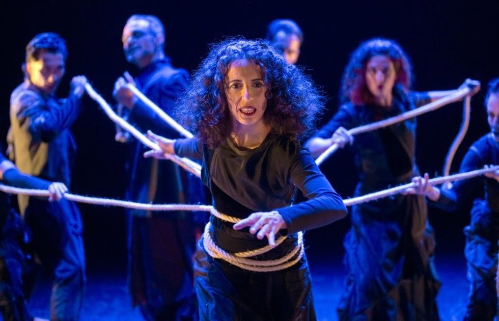 Imagen de escena de 'Antígona, la estirpe maldita'