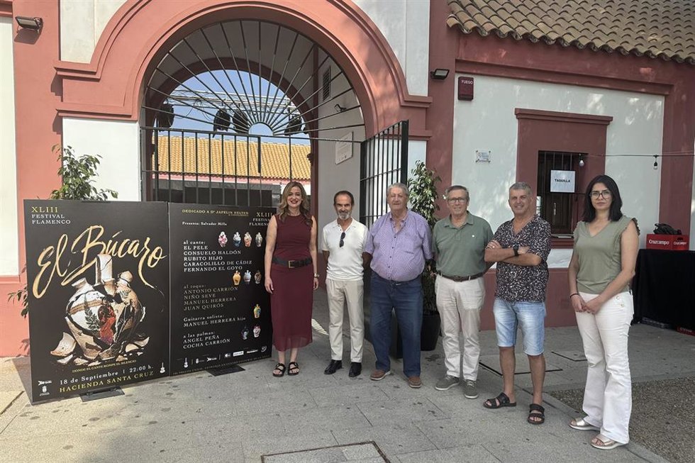 Presentación en La Rinconada del Festival de Cante Flamenco El Búcaro
