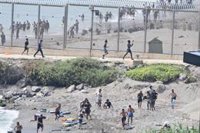Jucil critica que la "inacción" en la valla de Ceuta deja la "contención" de inmigrantes en los guardias civiles