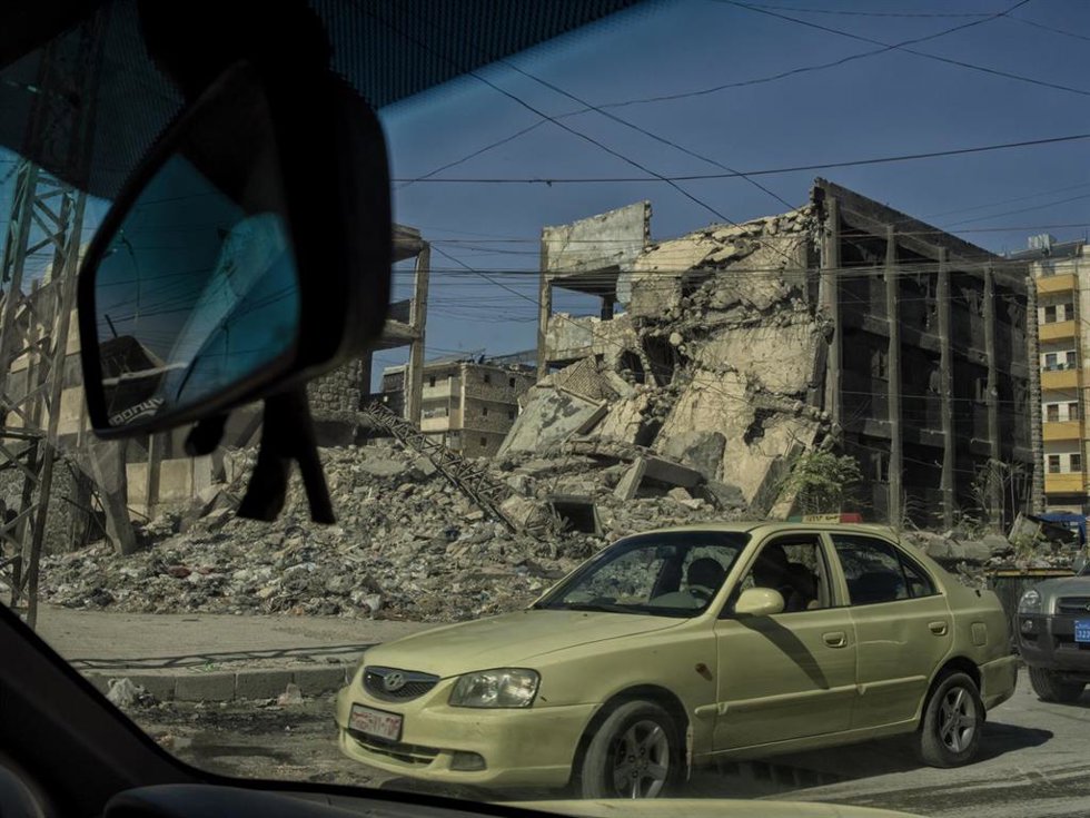 Archivo - Vista de la ciudad siria de Homs tras 14 años de guerra civil