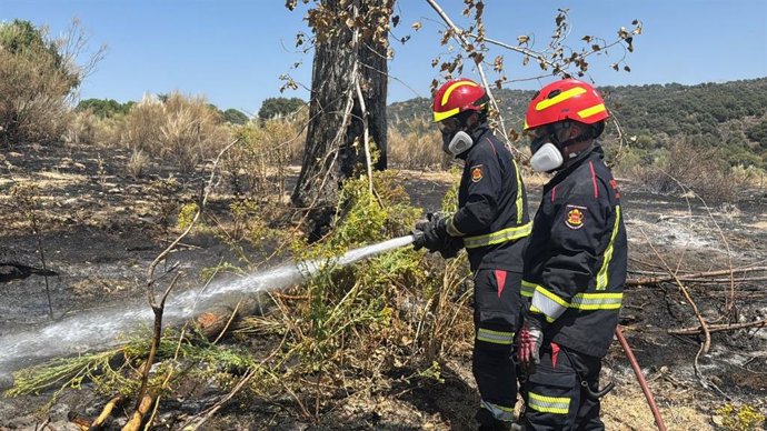 La Comunidad mantiene el nivel 2 del Plan Infoma con 40 dotaciones y cinco medios aéreos en la Sierra Oeste.