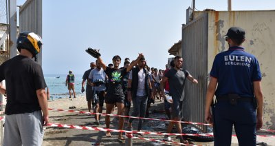 Ascienden a diez los cuerpos recuperados del mar en Ceuta en las últimas 24 horas