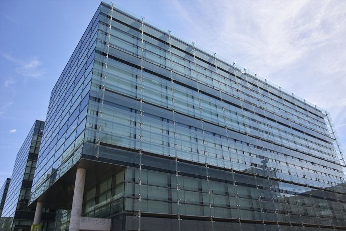 Edificio de la sede de Ezentis en Madrid, a 2 de septiembre 