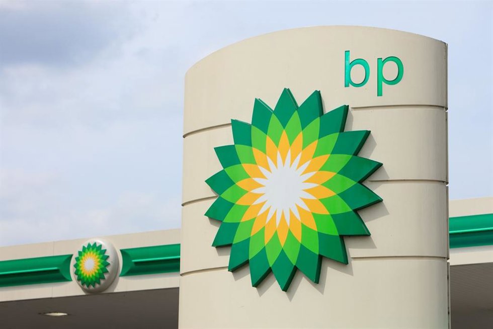 Archivo - Logo de la energética bp