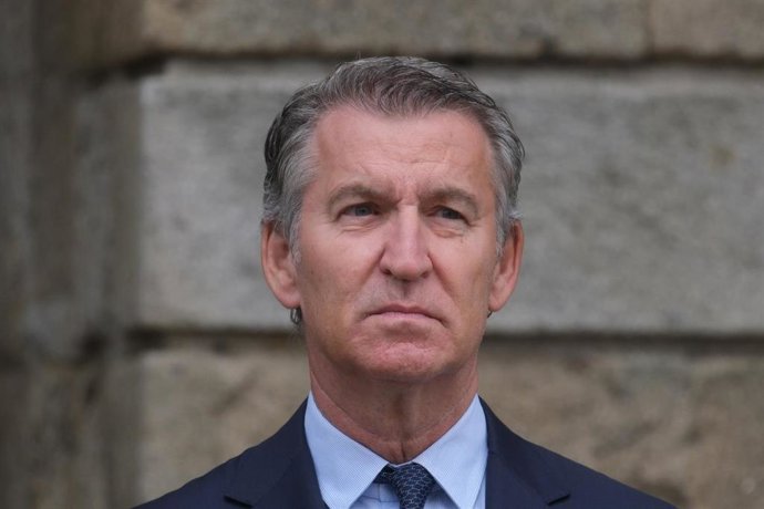 El presidente del Partido Popular, Alberto Núñez Feijóo.
