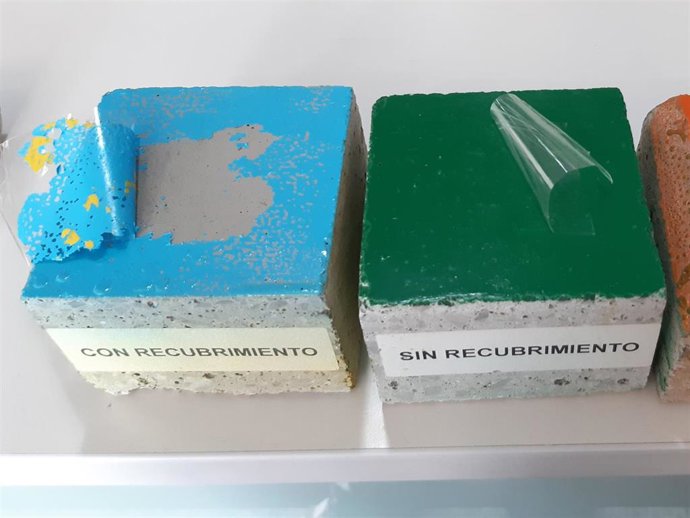 Diferencias de adherencia del grafiti sobre las superficies tratadas y sin tratar.