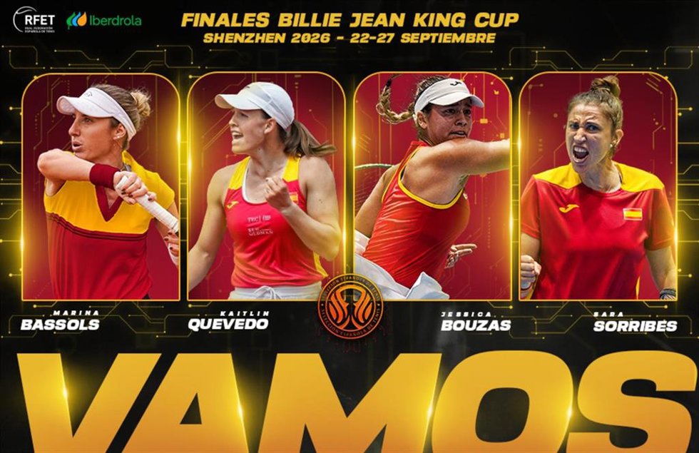 Jessica Bouzas, Kaitlin Quevedo, Marina Bassols y Sara Sorribes integran la primera lista para las Finales de la Billie Jean King Cup