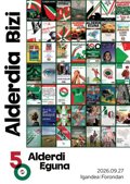 PNV festejará durante todo septiembre la 50ª edición del Alderdi Eguna que culminará el 27 de ese mes en Foronda