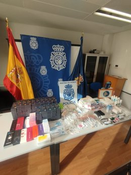 Material intervingut en l'operació
