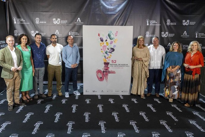 Presentación del cartel de la edición 52 del Festival de Huelva de Cine Iberoamericano.