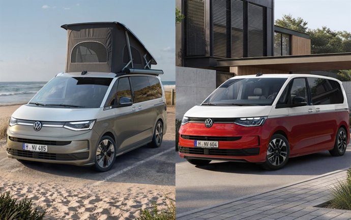 Volkswagen abre los pedidos de las renovadas Multivan y California con mejoras en diseño y tecnología